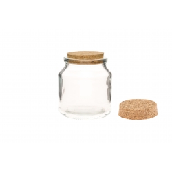 Słoiczek 205 ml zatyczka korkowa